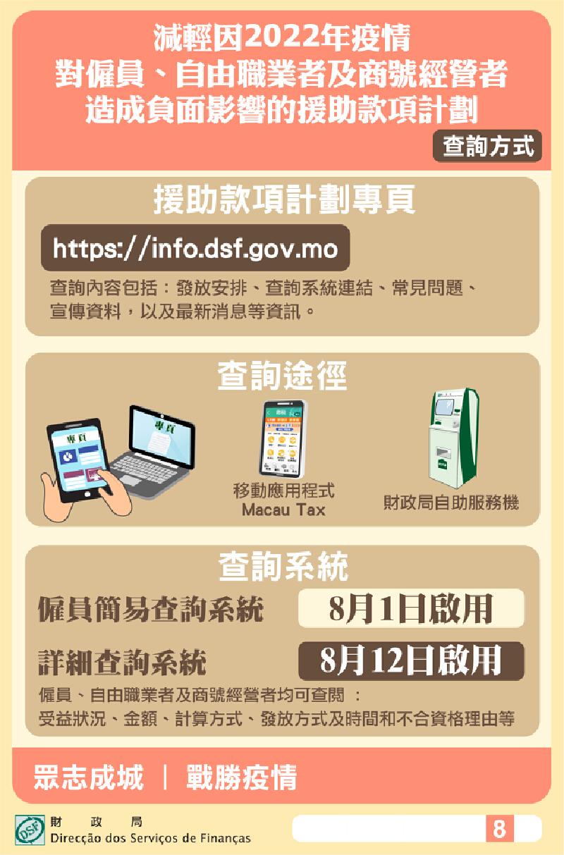 澳廣視新聞｜百億經援8.17起發放惠及受本輪疫情影響僱員｜百億經援8.17起發放惠及受本輪疫情影響僱員